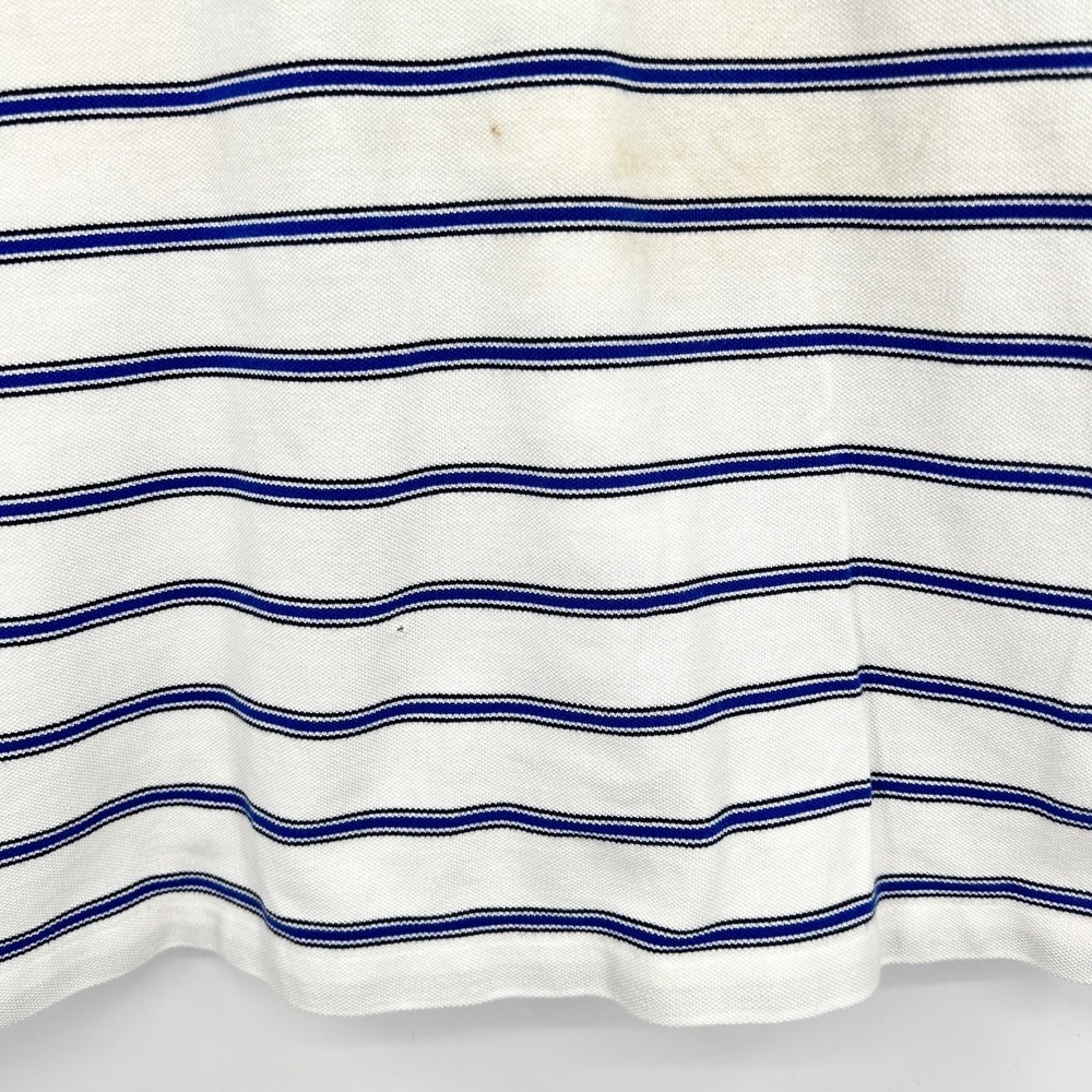 Polo Ralph Lauren Polo Shirt Mens Classic Preppy Golf Striped Logo Blue Large - Picture 8 of 8